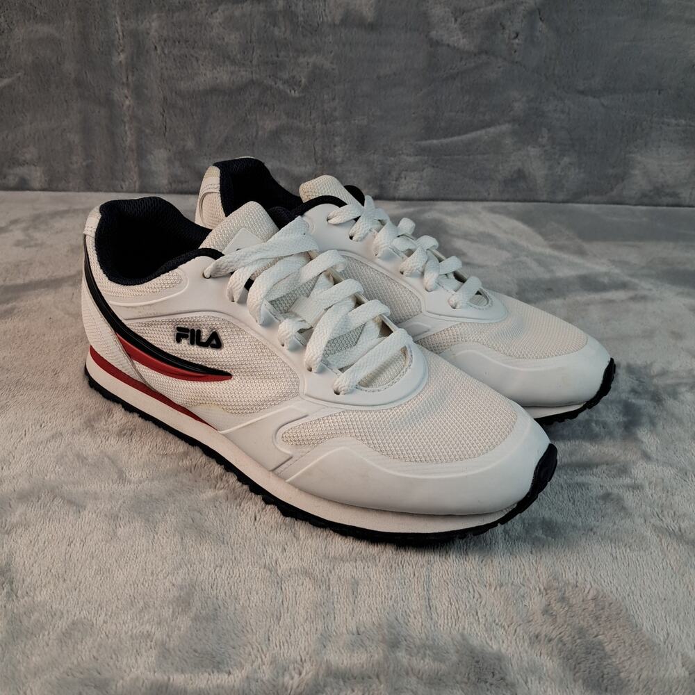 Womens Fila Forerunner 18 Running Athletic Shoes White Size 8
